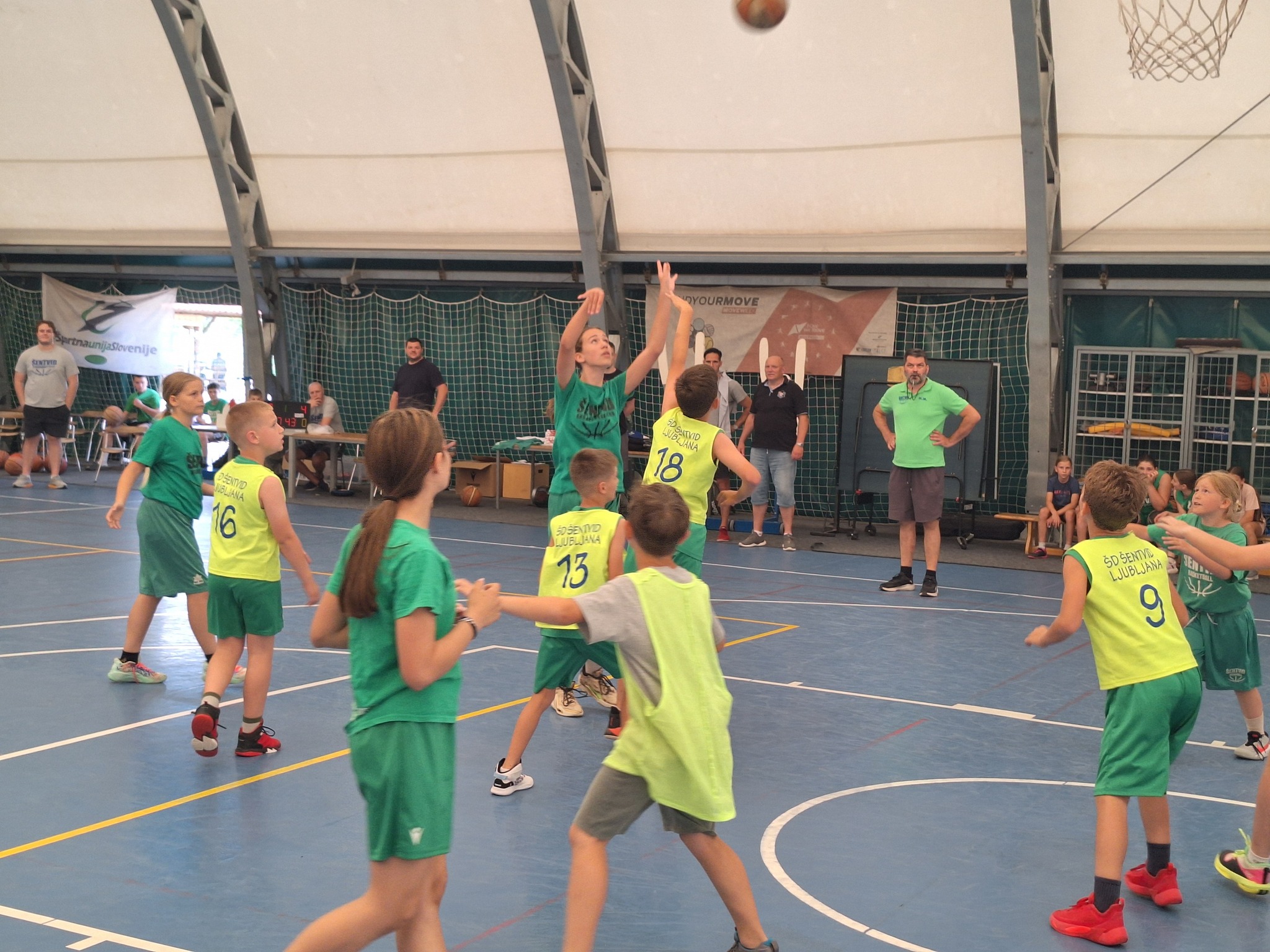 Slovenija v gibanju – Dan košarke v Šentvidu